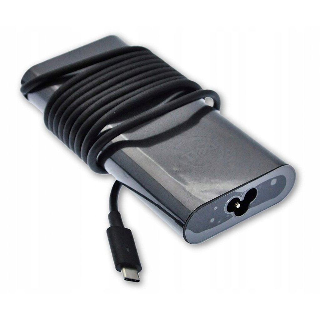 Oryginalny Zasilacz DELL 130W USB-C 20V/5V 6.5A  DA130PM170. do Latitude. Precision. XPS    kabel zasilający 1Y GW - obrazek 2
