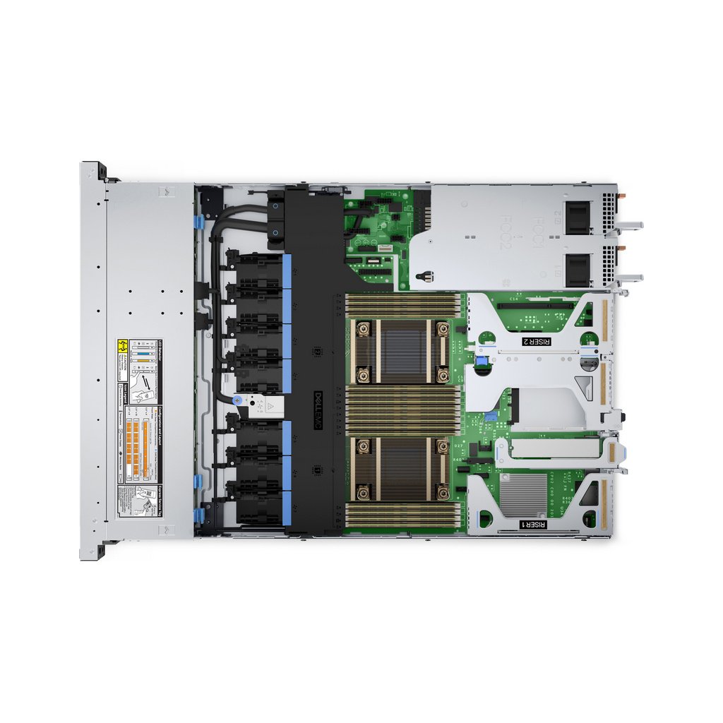 DELL PE R450 XS 4309Y 4x3.5in HP 16GB 1x480GB SSD Rails Bezel No NIC PERC H355 iDRAC9 Enterprise 15G 600W - obrazek 2