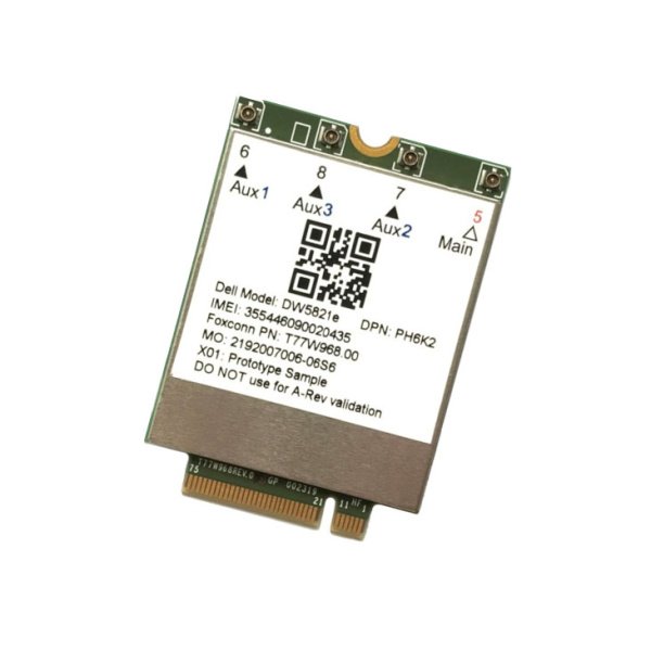 Modem DELL WWAN DW5821e-eSIM do Dell Latutude 7400 7410 7300 7310 9410 9510 Win10 1Y GW