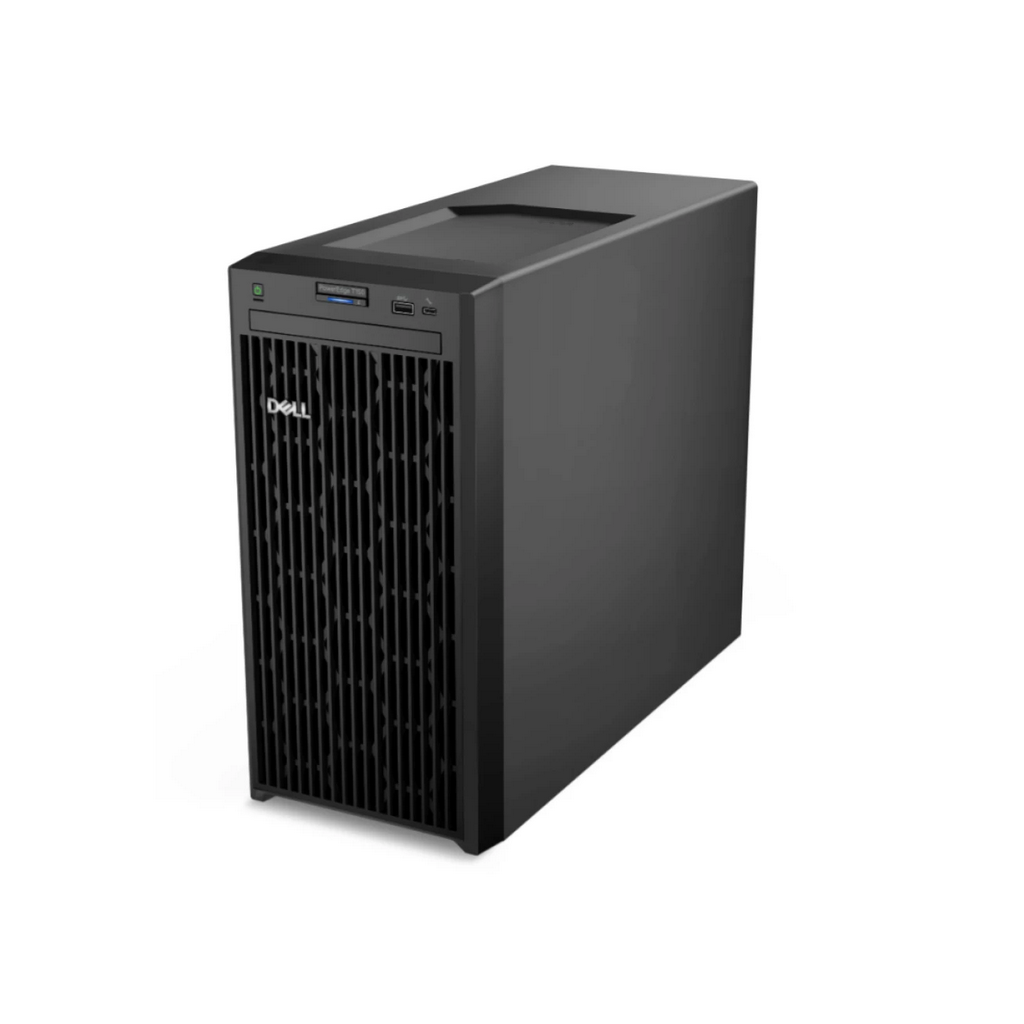 Serwer DELL PE T150  Xeon E­2314 64GB 1x2TB On­Board LOM DP H355 Adapter. Full Height  iDRAC9 3Y Basic NBD