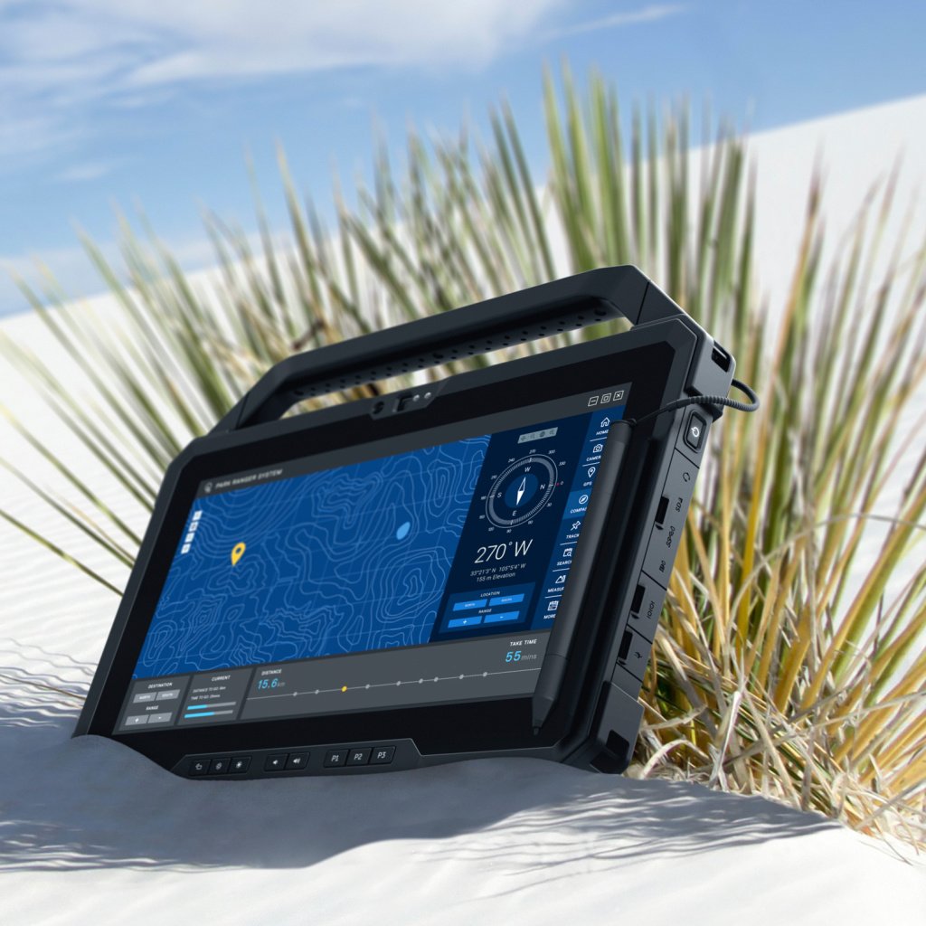 DELL RUGGED 7220 i5 11.6 FHD Dotyk 1000Nits 16GB 2TB SSD GPS WiFi BT WIN10PRO IP-65 MIL-810 3Y NBD
